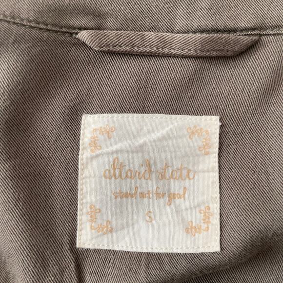 Altar'd State Lightweight Draped Front Jacket Small - Picture 8 of 12